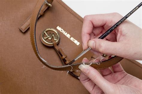 michael kors tote strap replacement|Michael Kors purse straps fraying.